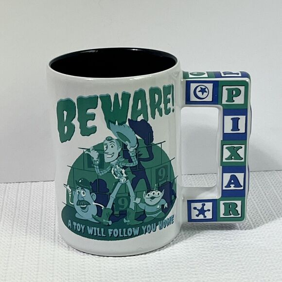 Disney PIXAR Toy Story Toys Tell No Tales 16oz Ceramic Mug White Multi NWT - Picture 11 of 14